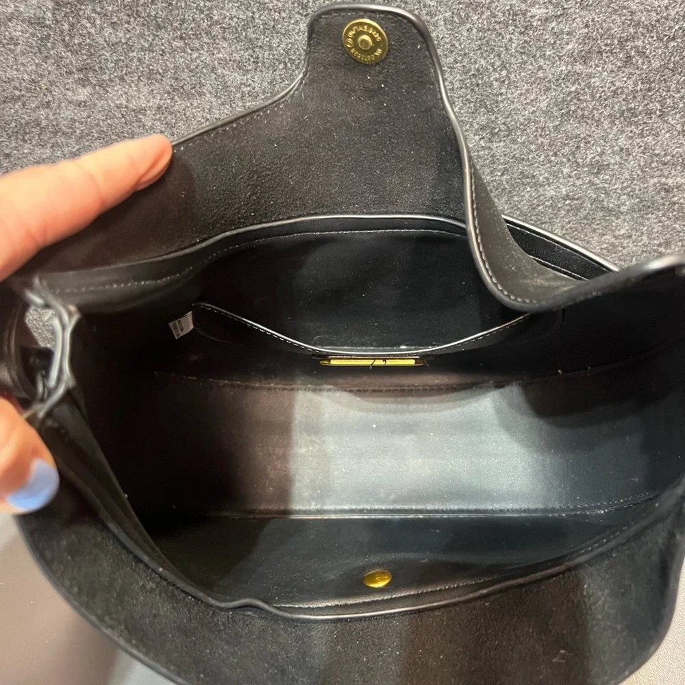 Madison West Black Shoulder Bag